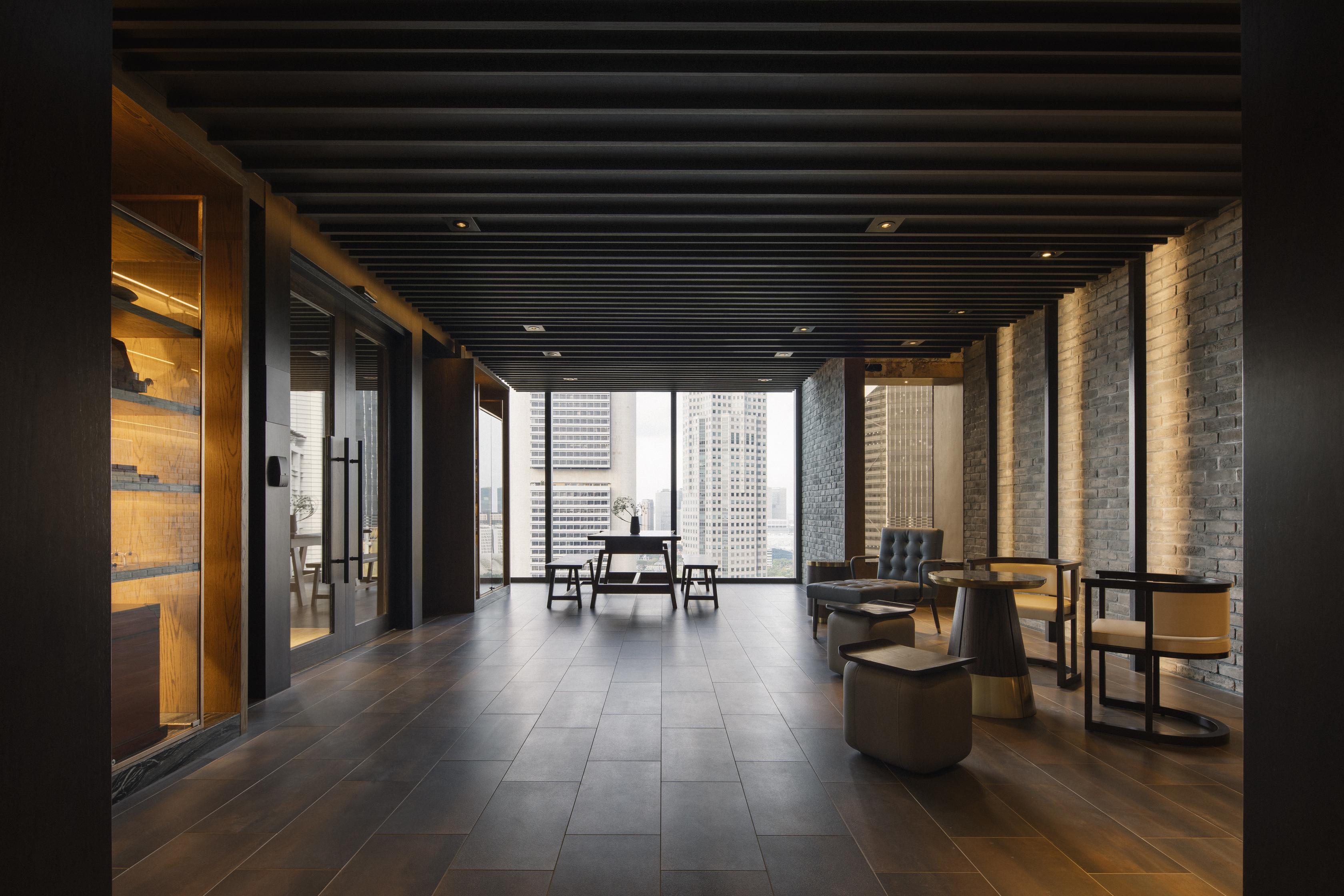 The Clan Hotel Singapore By Far East Hospitality Exterior foto The lounge at the 36th floor