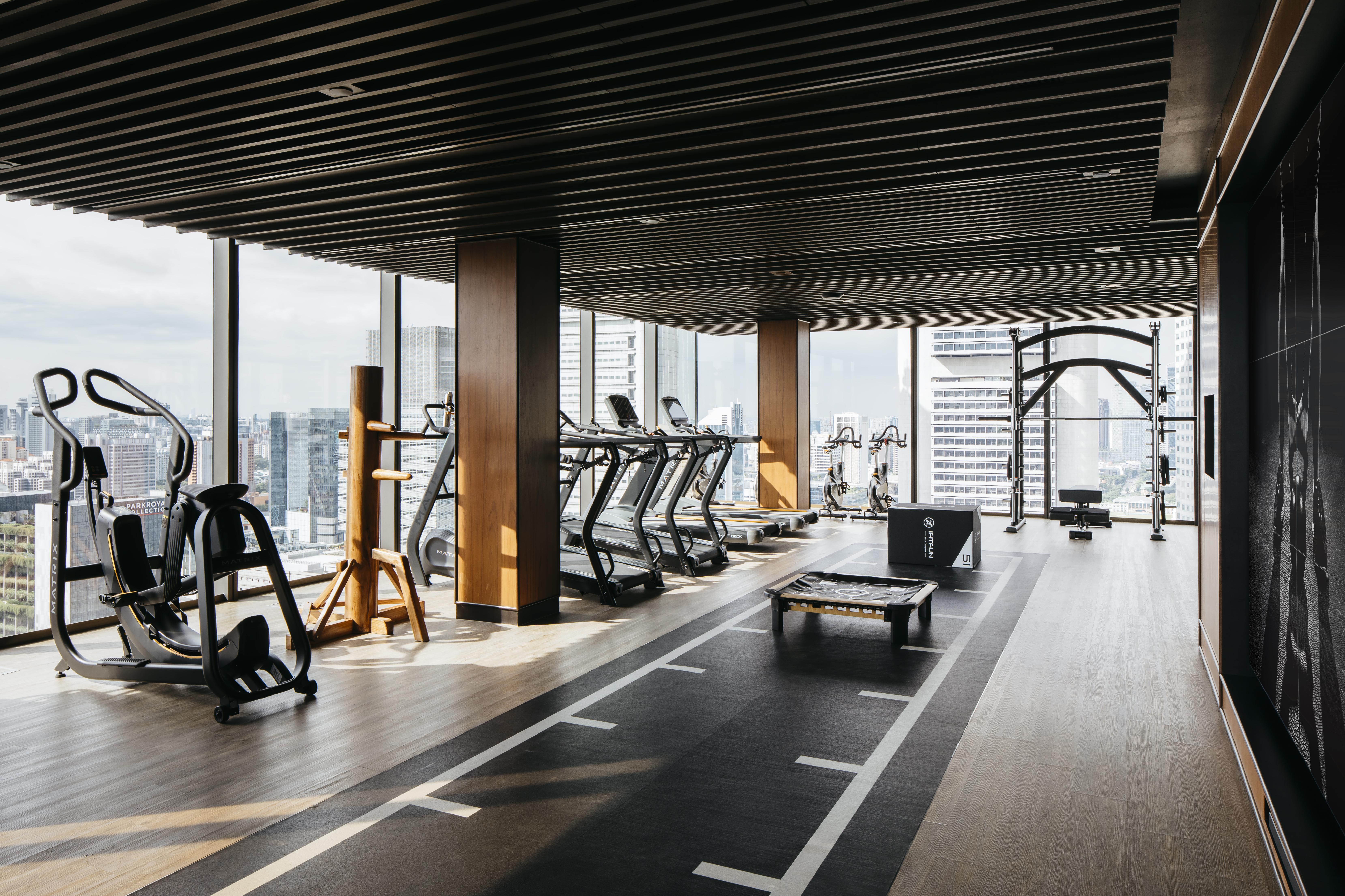The Clan Hotel Singapore By Far East Hospitality Exterior foto The gym at the 100th floor